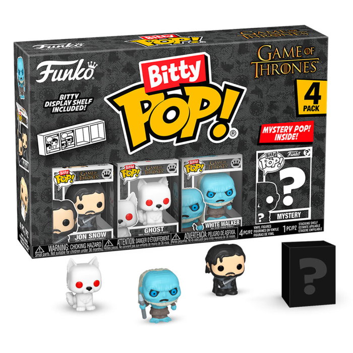 FUNKO Pack de 4 figuras Bitty POP! Juego de Tronos Jon Snow FUNKO Pack de 4 figuras Bitty POP! Juego de Tronos Jon Snow