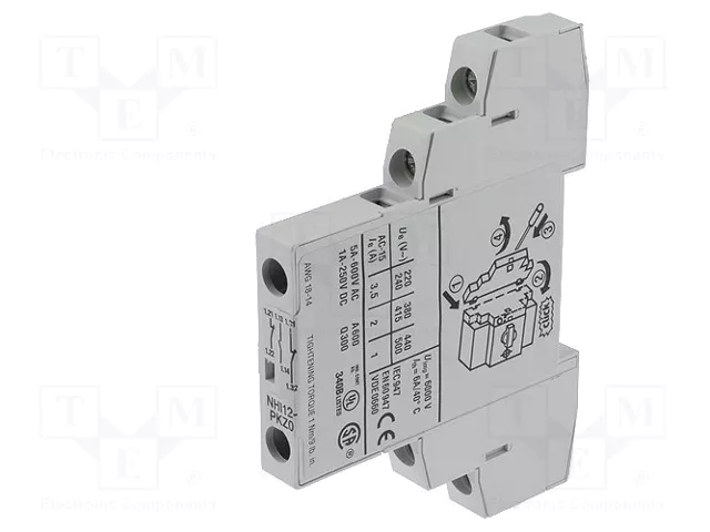 EATON ELECTRIC Contactos Auxiliares PKZ lateral NC x2, NO EATON ELECTRIC Contactos Auxiliares PKZ lateral NC x2, NO