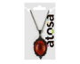 Atosa Collar con Piedra Roja y Detalles Góticos
