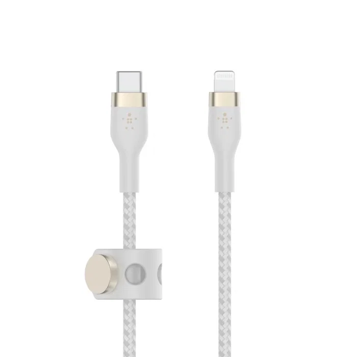 Belkin CAA011BT3MWH Cable Conector Lightning 3 m USB C a Lightning Blanco Belkin CAA011BT3MWH Cable Conector Lightning 3 m USB C a Lightning Blanco