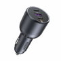 UGREEN Cargador Rápido para Coche 130W 3 Puertos, Gris