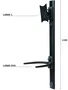 Omb Lunar-Genio Soporte de Pared Orientable Negro