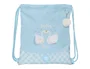 Safta Saco Plano Glowlab Cisnes 35x40x1cm