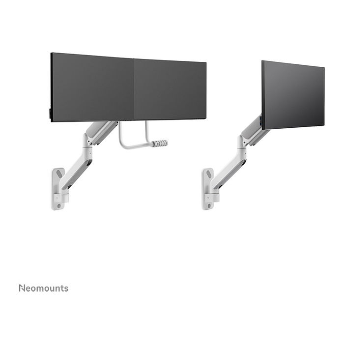 Neomounts AWL75-450WH Adaptador Pared Brazo Monitor DS70-450BL1 DS75-450BL2 Blanco Aluminio