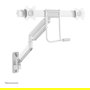 Neomounts AWL75-450WH Adaptador Pared Brazo Monitor DS70-450BL1 DS75-450BL2 Blanco Aluminio