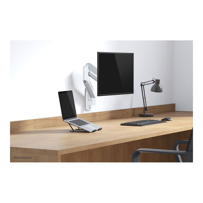 Neomounts AWL75-450WH Adaptador Pared Brazo Monitor DS70-450BL1 DS75-450BL2 Blanco Aluminio