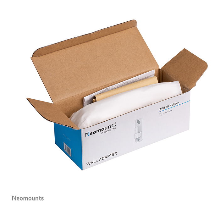 Neomounts AWL75-450WH Adaptador Pared Brazo Monitor DS70-450BL1 DS75-450BL2 Blanco Aluminio