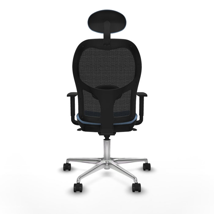 PIQUERAS Y CRESPO Silla de oficina Jorquera Azul Cielo y Negro PIQUERAS Y CRESPO Silla de oficina Jorquera Azul Cielo y Negro