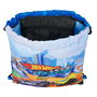 Bolsa Mochila con Cuerdas Hot Wheels Let's race Azul Negro 26 x 34 x 1 cm