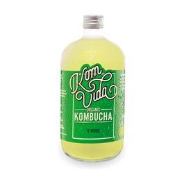 Komvida Kombucha Te Verde Bio 250ml - Ayuda Digestión y Antioxidante