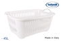 Tontarelli Cesta Ropa C/Asas 45L Cover Line Blanco 62.5x44.5x27.5 cm (12 Unidades)