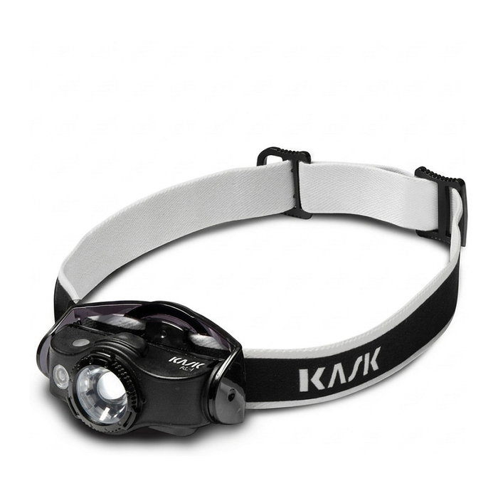 KASK Lámpara frontal KL-1 WLA00001-240 Negro/Blanco KASK Lámpara frontal KL-1 WLA00001-240 Negro/Blanco