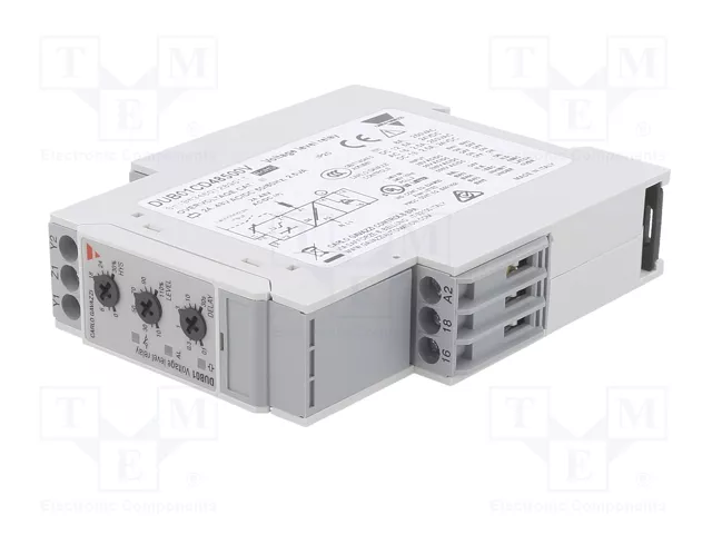 CARLO GAVAZZI DUB01CD48500V Relé de monitorización de corriente 24-48V AC/DC CARLO GAVAZZI DUB01CD48500V Relé de monitorización de corriente 24-48V AC/DC