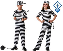 Disfraz para Niños Preso Multicolor