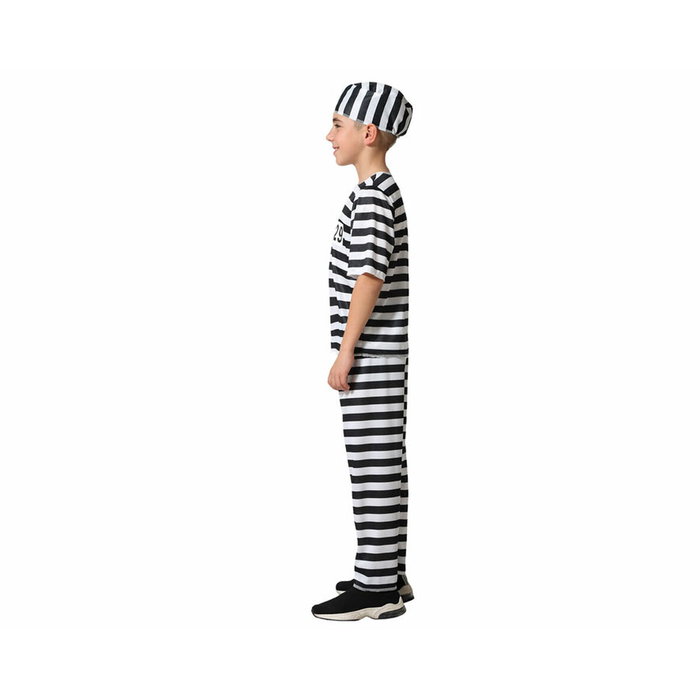 Atosa Disfraz de Preso Multicolor (3-4 años)