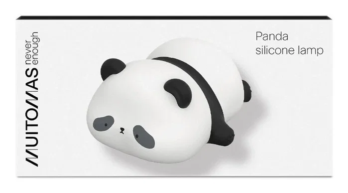 Muitomas Lámpara Panda de Silicona Suave Multicolor Muitomas Lámpara Panda de Silicona Suave Multicolor