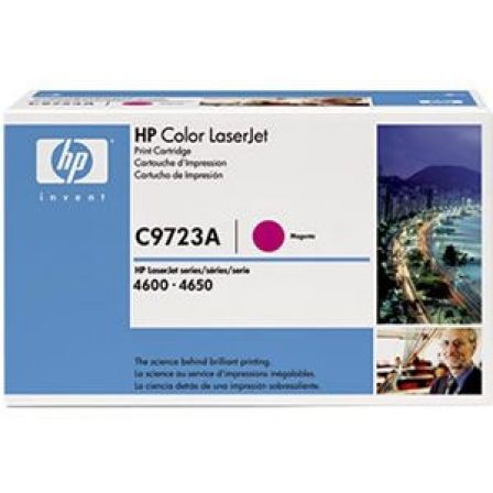 HP Tóner Original 641A C9723A Magenta para LaserJet 4600/4610/4650