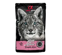 Alpha Spirit Mousse Jamón Felino 24x85 gr