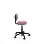 PIQUERAS Y CRESPO Silla Llanos giratoria rosa con base de poliamida
