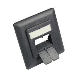 GoodConnections Placa de pared GC-N0054 con marco 80x80mm Gris