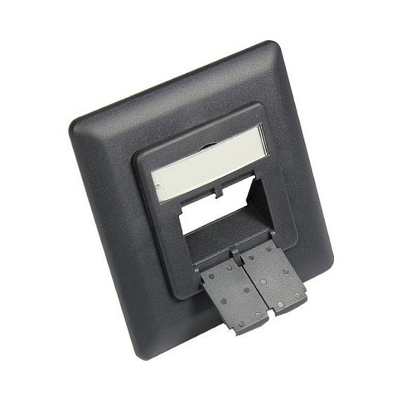 GoodConnections Placa de pared GC-N0054 con marco 80x80mm Gris GoodConnections Placa de pared GC-N0054 con marco 80x80mm Gris