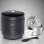 Rommelsbacher Multi Reiskocher Risa MRK 500 Negro 2 litros 500W con función Low Carb
