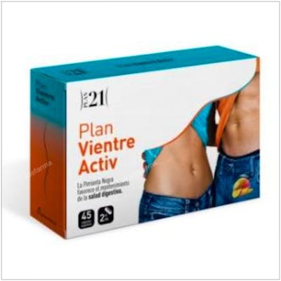 PLAMECA Plan Vientre Activ 45 cápsulas vegetales PLAMECA Plan Vientre Activ 45 cápsulas vegetales
