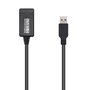 Aisens Cable USB 3.0 Prolongador con Amplificador, 5m, Negro