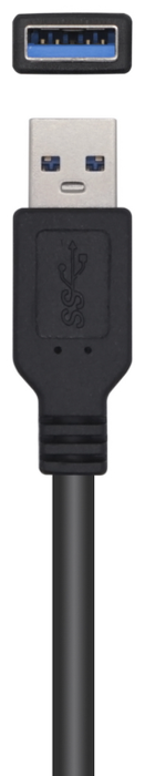 Aisens Cable USB 3.0 Prolongador con Amplificador, 5m, Negro