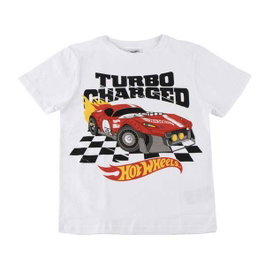 Cerdá Camiseta Corta Single Jersey Hot Wheels 10 Años - Modelos Surtidos