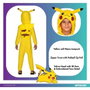 Pokemon Pikachu Suit Disfraz Infantil Talla 6-8 Años