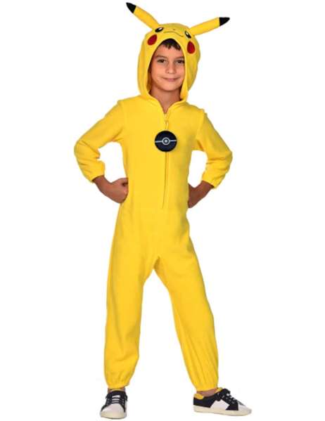 Pokemon Pikachu Suit Disfraz Infantil Talla 6-8 Años Pokemon Pikachu Suit Disfraz Infantil Talla 6-8 Años