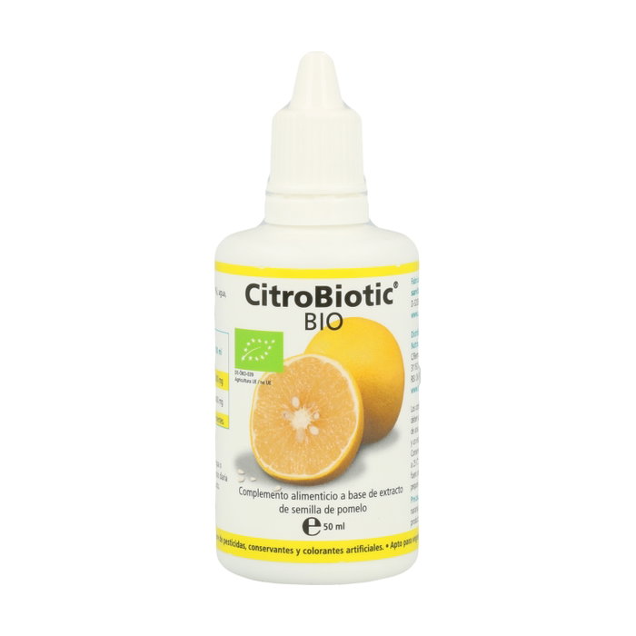 Sanitas Citrobiotic Concentrado 50 ml. Compuesto microbiano de pomelo Sanitas Citrobiotic Concentrado 50 ml. Compuesto microbiano de pomelo