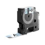 Dymo RhinoPRO Cinta de Etiquetas de Poliéster Permanente 19mm x 5,5m Negro/Transparente