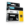Dymo RhinoPRO Permanent Polyester 19mm x 5,5m Negro sobre transparente