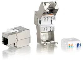 Equip Kit de 8 conectores hembra RJ45 FTP Cat6 keystone 767211