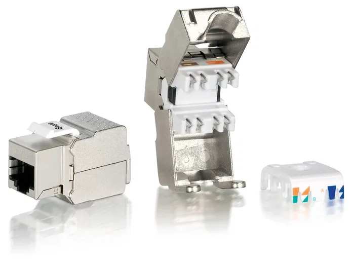 Equip Kit de 8 conectores hembra RJ45 FTP Cat6 keystone 767211 Equip Kit de 8 conectores hembra RJ45 FTP Cat6 keystone 767211