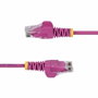 StarTech.com Cable de Red Ethernet CAT6 Delgado Rosa 10m RJ45 Snagless