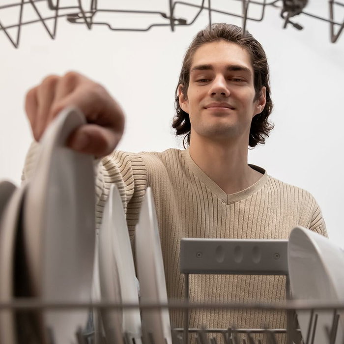 Lavavajillas Cecotec Bolero Aguazero 6500 Inox C 60 cm Acero