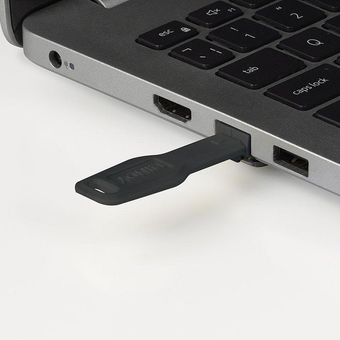 Lindy RJ-45 Port Blockers (Sin Llave) - Pack de 20, Negro