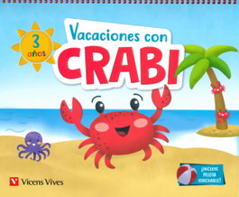 VICENS VIVES Vacaciones con Crabi 3 Años 2019