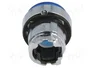 SCHNEIDER ELECTRIC Interruptor de presión Harmony XB4 azul 22mm