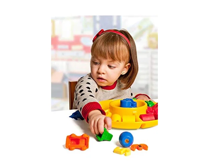 Miniland Juego de bandejas de clasificación de 5 compartimentos, set de 4 unidades