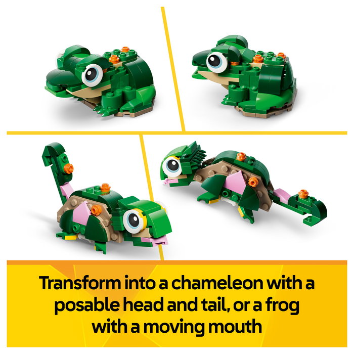 LEGO Creator Tortuga con Flor de Nenúfar 3 en 1, 124 piezas LEGO Creator Tortuga con Flor de Nenúfar 3 en 1, 124 piezas