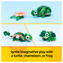 LEGO Creator Tortuga con Flor de Nenúfar 3 en 1, 124 piezas