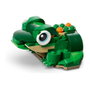 LEGO Creator Tortuga con Flor de Nenúfar 3 en 1, 124 piezas
