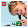 LEGO Creator Tortuga con Flor de Nenúfar 3 en 1, 124 piezas