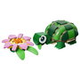 LEGO Creator Tortuga con Flor de Nenúfar 3 en 1, 124 piezas