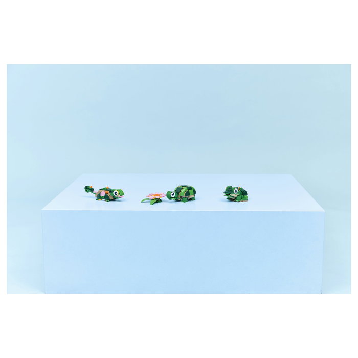 LEGO Creator Tortuga con Flor de Nenúfar 3 en 1, 124 piezas LEGO Creator Tortuga con Flor de Nenúfar 3 en 1, 124 piezas