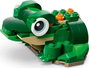 LEGO Creator Tortuga con Flor de Nenúfar 3 en 1, 124 piezas